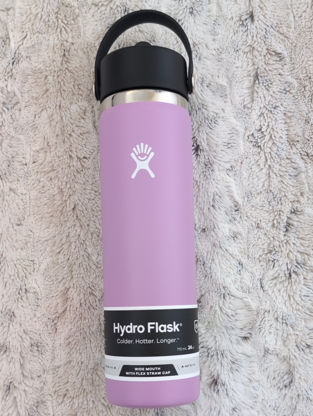 Hydro Flask 24 oz. Wide Mouth Bottle with Flex Straw Cap